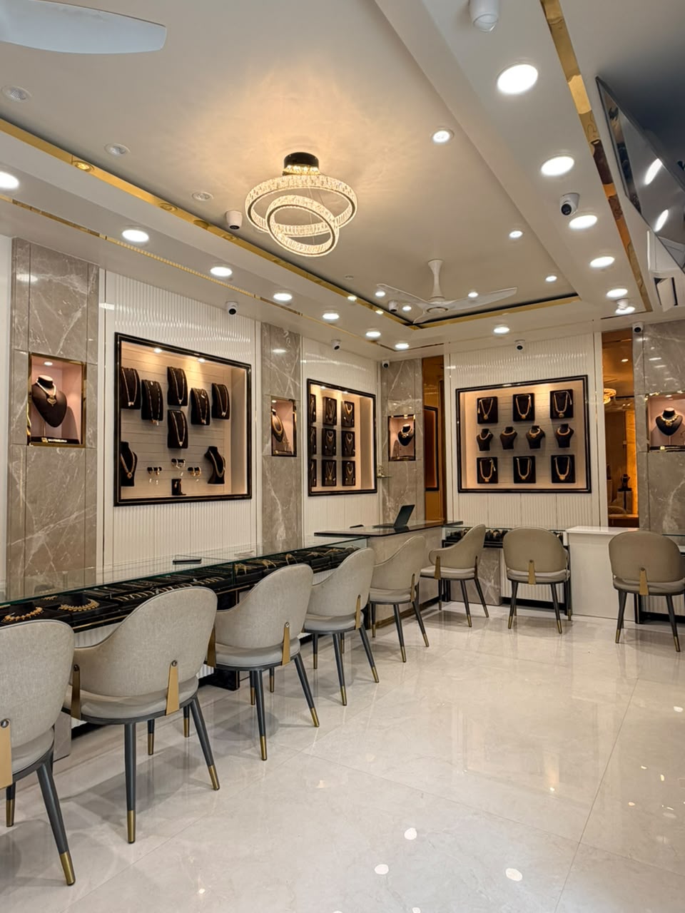 GEETANJALI JEWELS – Interior Consultation Suite Overview