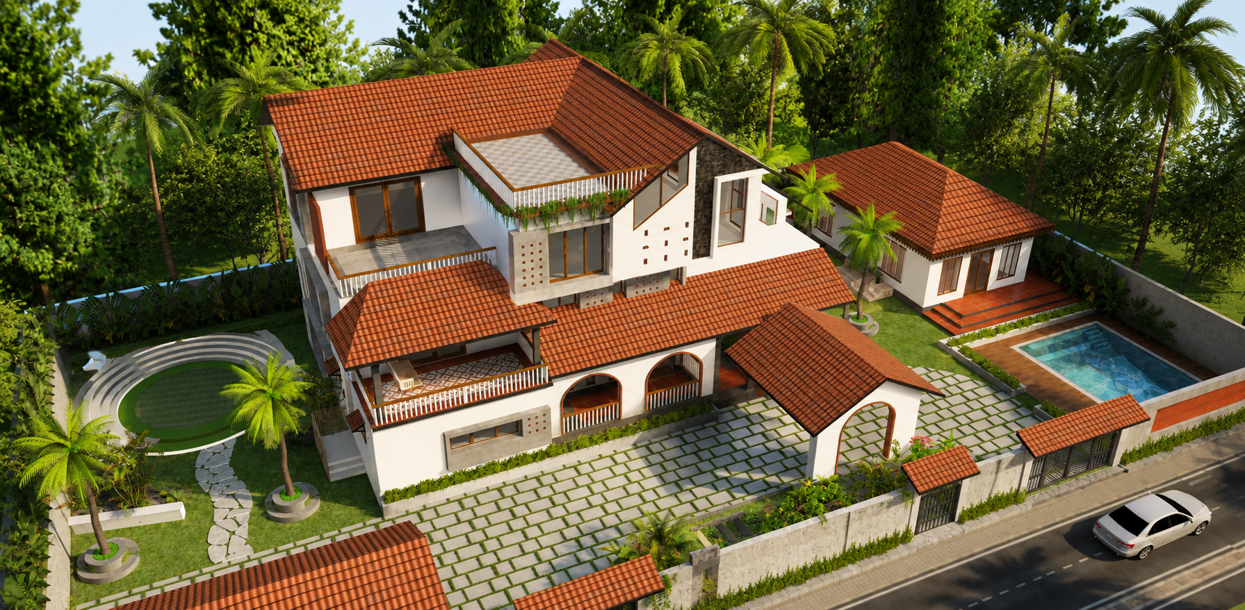 THE HERITAGE SANCTUARY — Tropical Vernacular Architecture, Kerala