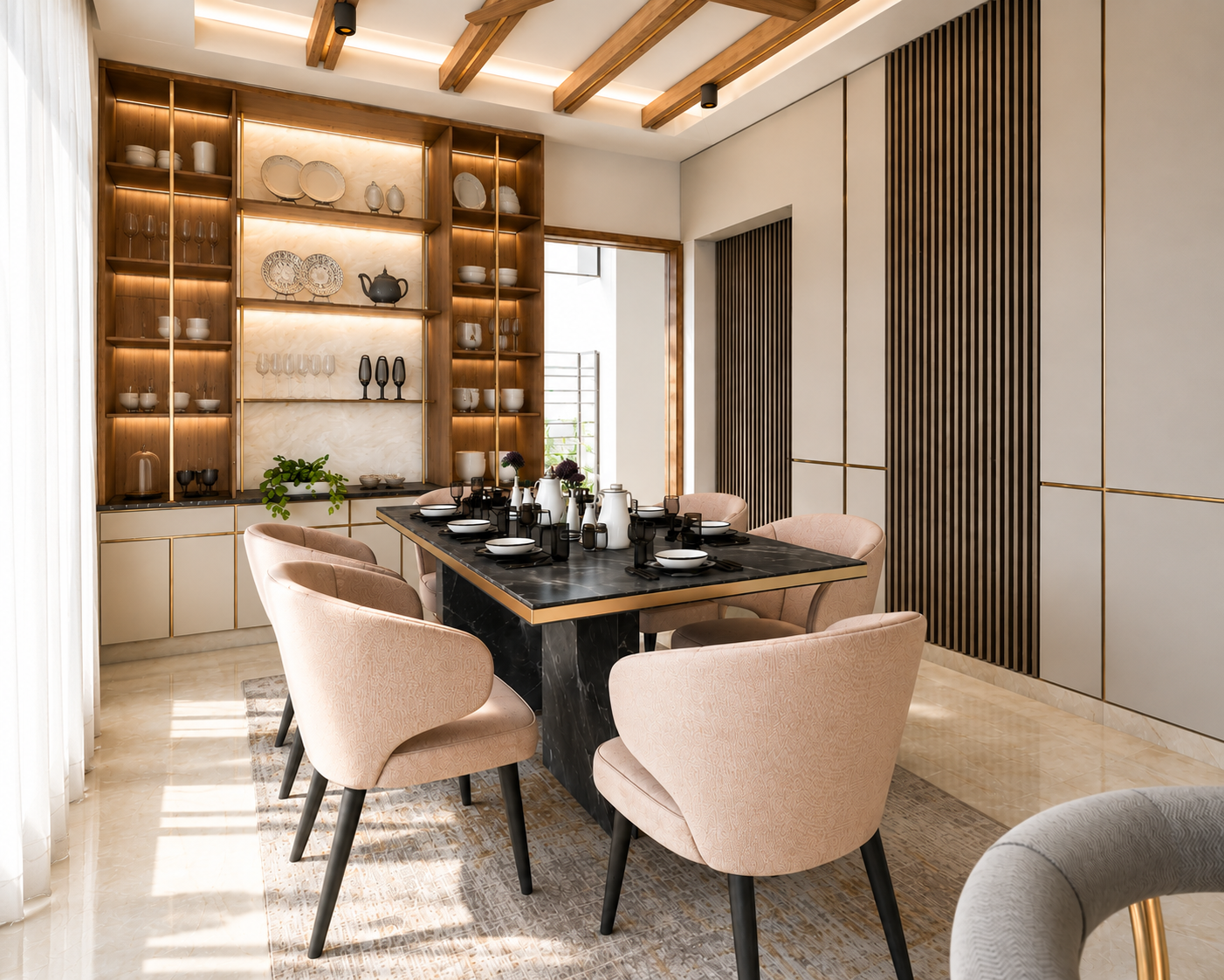 PURUSHOTTAM RESIDENCE – Interior Detail 6