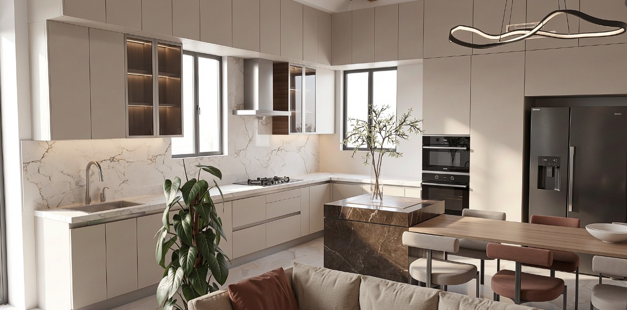 SOURABH – Dining table & seating area